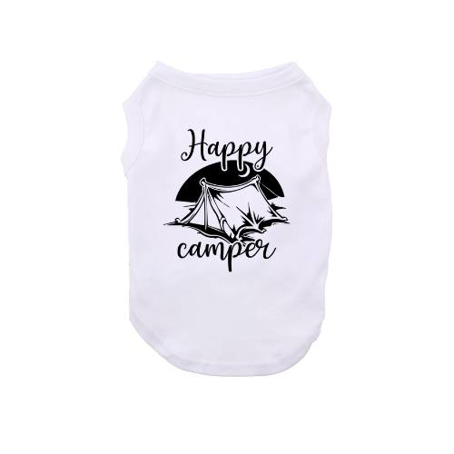 Happy Camper Dog Shirt