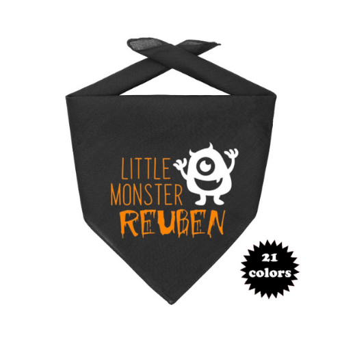 Custom Personalized Halloween Dog Bandana