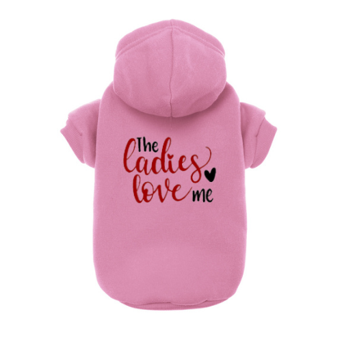 The Ladies Love Me Dog Hoodie