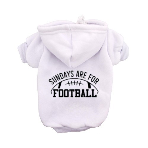 Sundays Are For Football Superbowl Dog Hoodie