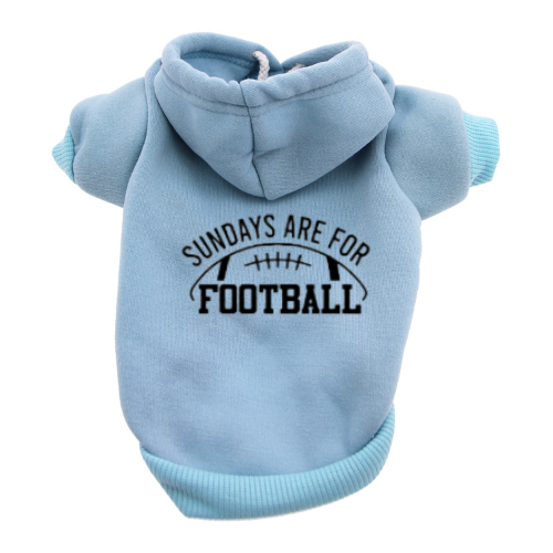 Sundays Are For Football Superbowl Dog Hoodie