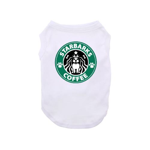 Starbucks Parody Starbarks Dog Shirt