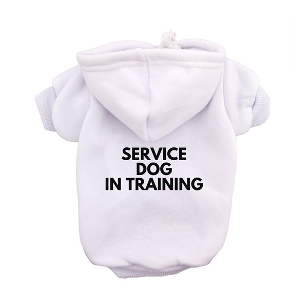 Dog Hoodie Working Dog Service Dog In Training