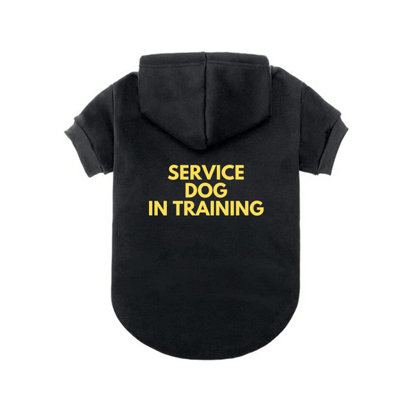 Dog Hoodie Working Dog Service Dog In Training