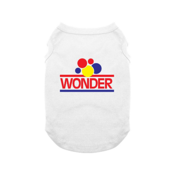 Wonderbread Dog Shirt Parody Pet Shirt Funny Dog Tee