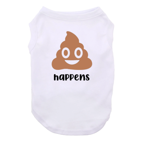 Shit Happens Dog Shirt Parody