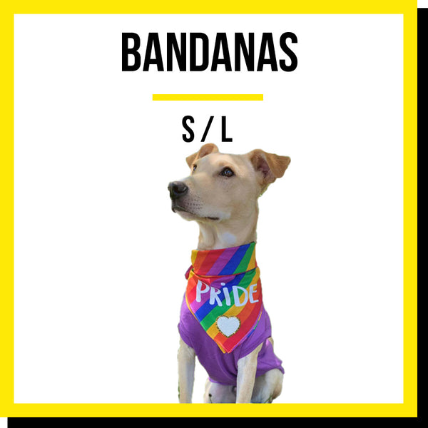 Blank Dog Bandanas (S / L)