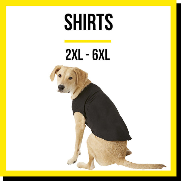 'Blank Dog Shirts (2XL - 6XL)' - Customized