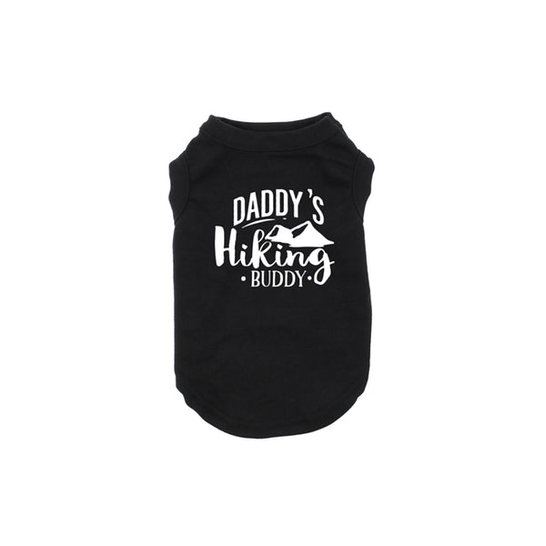 Daddy's Hiking Buddy Dog Shirt