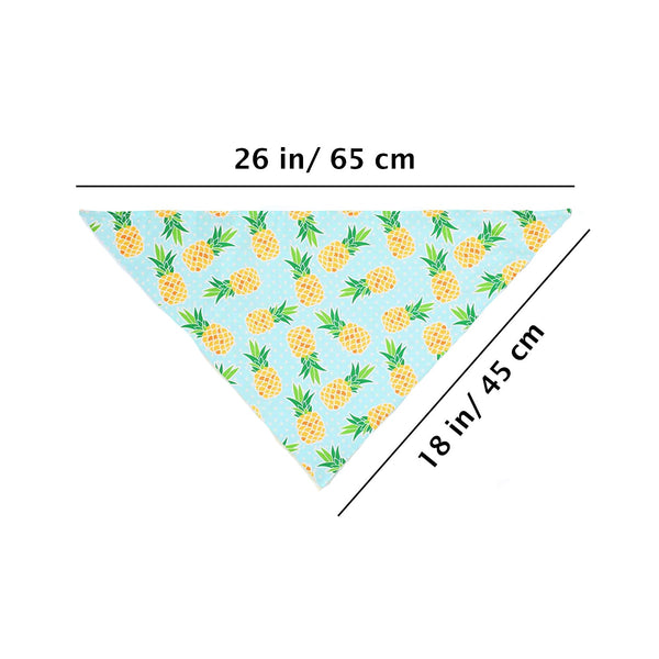 Pineapples Dog Bandana