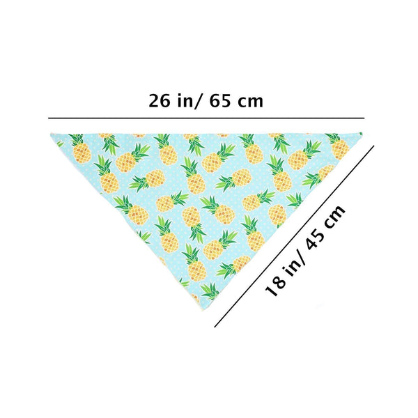 Flamingos & Leaves Bandana