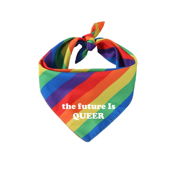 The Future Is Queer Dog Bandana