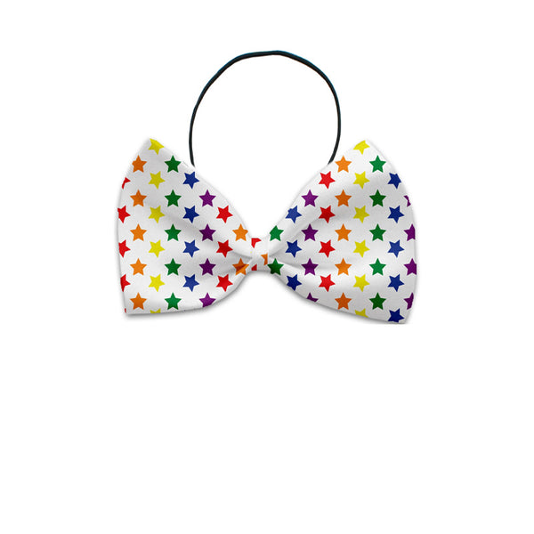 Rainbow Stars Bow Tie