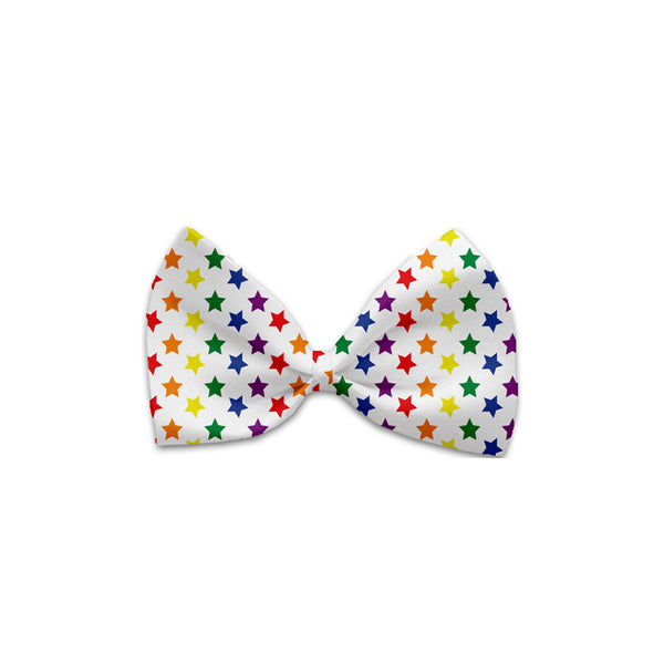 Rainbow Stars Bow Tie