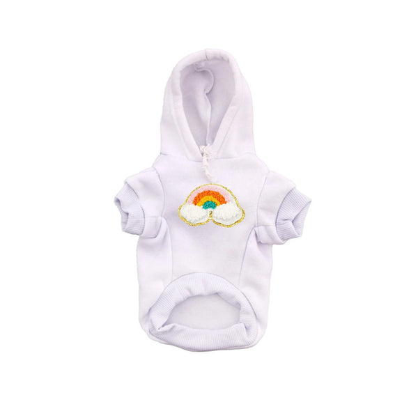 Rainbow Dog Hoodie