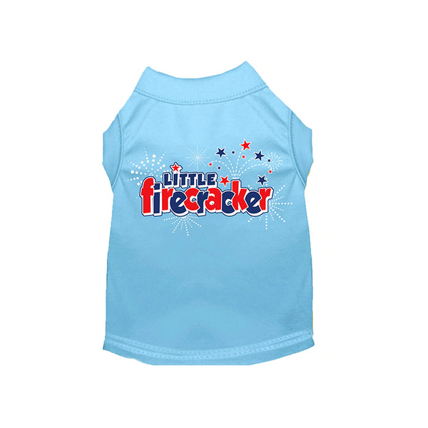 Little Firecracker Dog Shirt