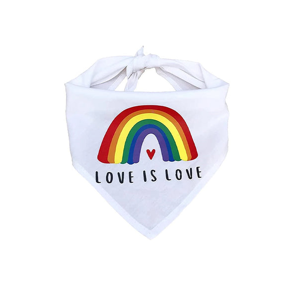 Love Is Love Dog Bandana