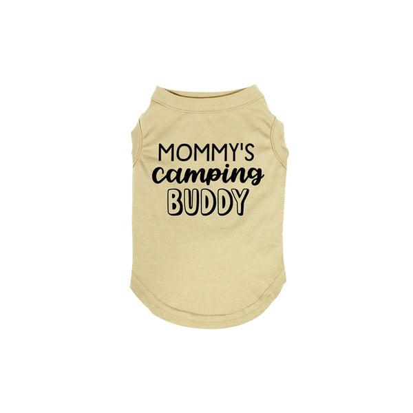 Mommy's Camping Buddy Dog Shirt